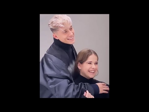 Loïc Nottet & Laura Tesoro -- "Strangers" shooting