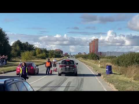 tesla model s dual motor performance vs dodge durango srt hellcat