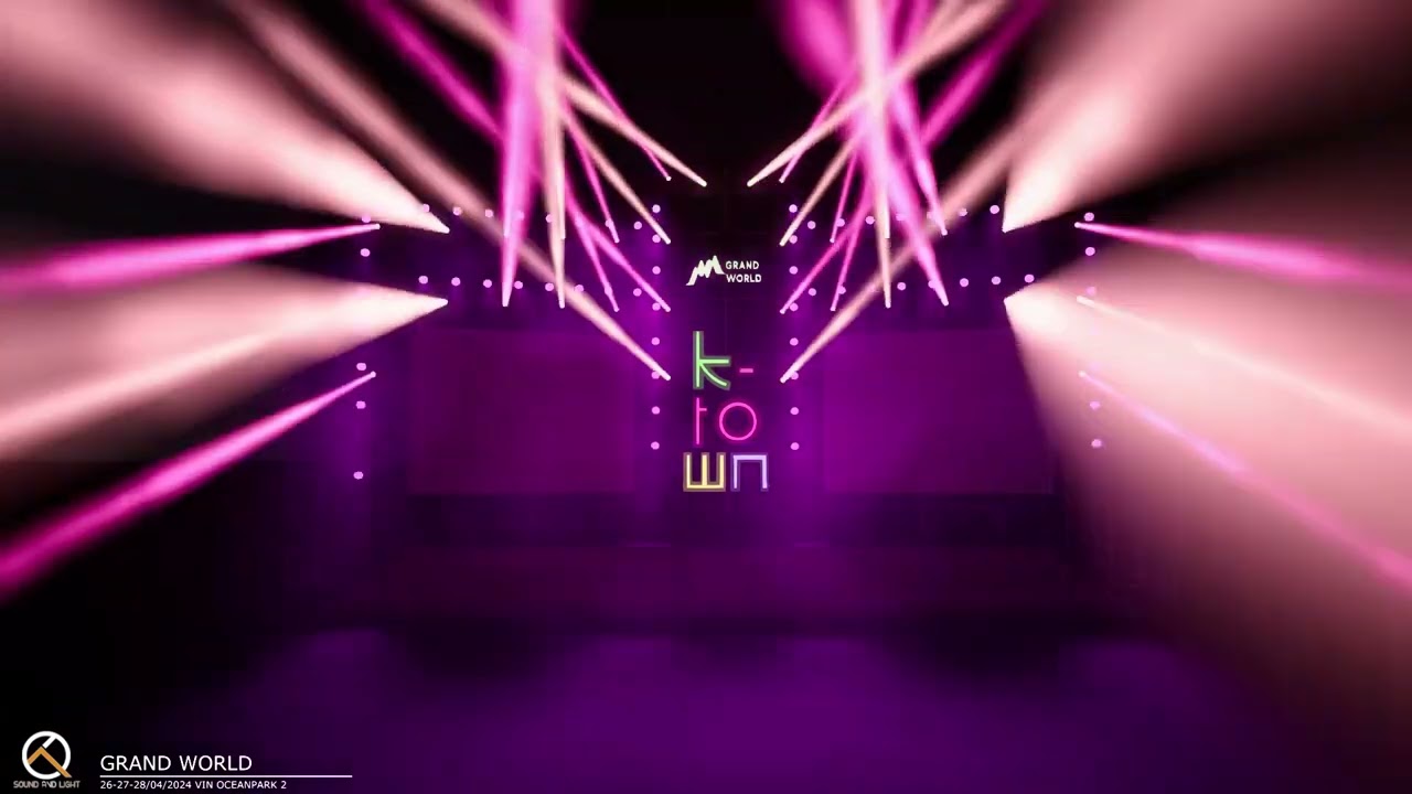 K-Town Mega Grand World - 3D Stage View!