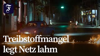 Proteste in Havanna nach massiven Stromausfällen