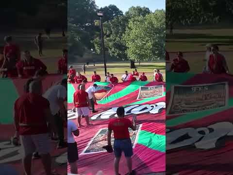 🇲🇦 Les supporters du Maroc envahissent Boston avant le choc contre la France !