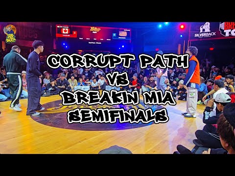 BREAKIN MIA VS CORRUPT PATH-FREESTYLE SESSION 2025-BREAKING SEMIFINALS