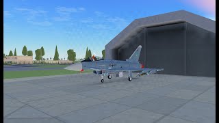 How to start the EF 2000 in Unknown Airbase Tutorial