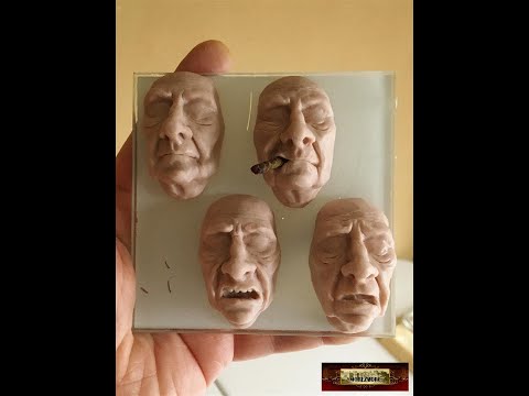 0013 Murdoch Stop Motion Puppet - Making Face Replacements - MOREZMORE