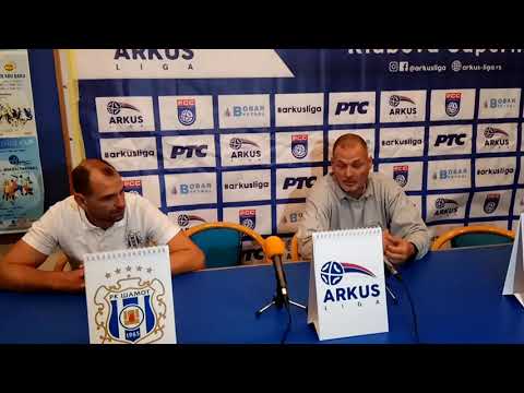 ARKUS liga 7. kolo / RK Šamot 65 - RK Obilić / Konferencija za medije