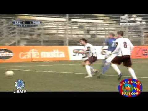 Sintesi Salerno Calcio - Citta di Marino 0 - 1 Angelilli