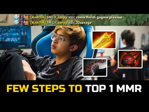 23SAVAGE TAKING FEW STEP TO TOP 1 MMR - LATE GAME CARRY HERO