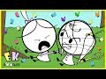 Outdoor Indoor Adventures Of Twins Emma Kate EK Doodles Funny Animation