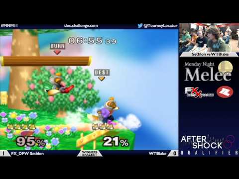 MNM11 Melee - FX_DFW Sethlon (Green Fox) vs WTBlake (Blue Fox) - Winners Bracket