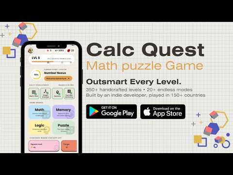 CalcQuest - Brain puzzle games