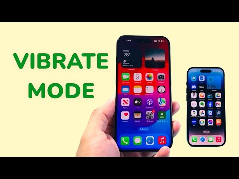 How to Turn ON Vibrate Mode On iPhone