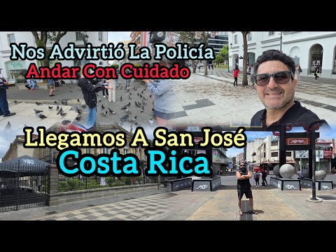Nos Advierte La Policía Que Nos Cuidemos, Centro de San José Costa Rica. 