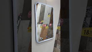 LED koupelnové zrcadlo VISIONAL GEMMA 110×70cm 2700–6500K Anti-Fog IP44