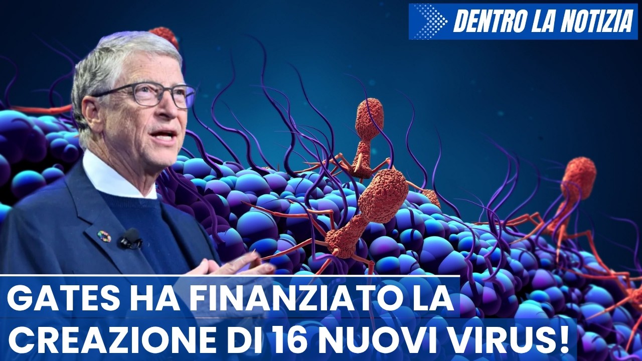 ATTENZIONE! Gates ha finanziato la creazione di 16 nuovi virus con l'IA ed in grado di replicarsi!