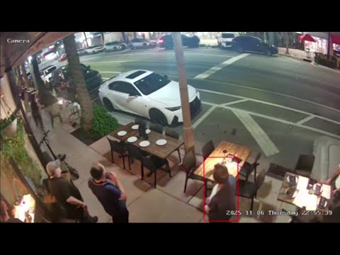 Wild video captures Surfside crash that left 4 hospitalized