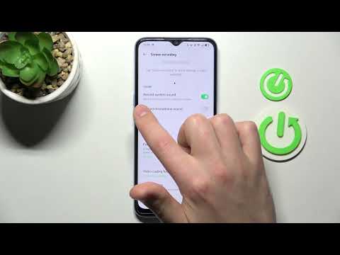 How to Change Screen Recorder Sound Settings on OPPO A54s