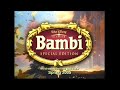 Bambi Special Edition Disney DVD Trailer 2005 World