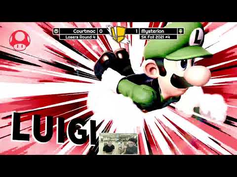Smash Knights Fall 2021 #4 Losers R4 - Courtmac (Meta Knight) vs Mysterion (Luigi)