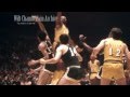 Wilt Chamberlain dueling Kareem Abdul-Jabbar with a BRUTAL barrage of dunks