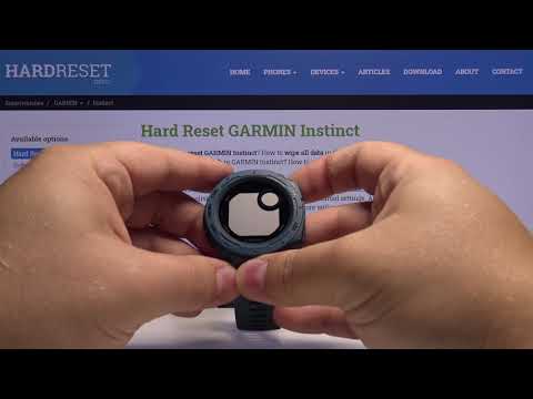 SOFT RESET GARMIN Instinct – Force Restart