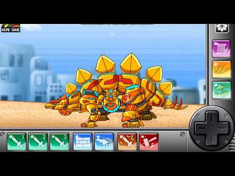 Combine Stego Gold Dino Robot Plus