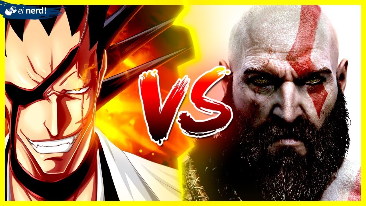 KENPACHI VS KRATOS - BATALHA MORTAL