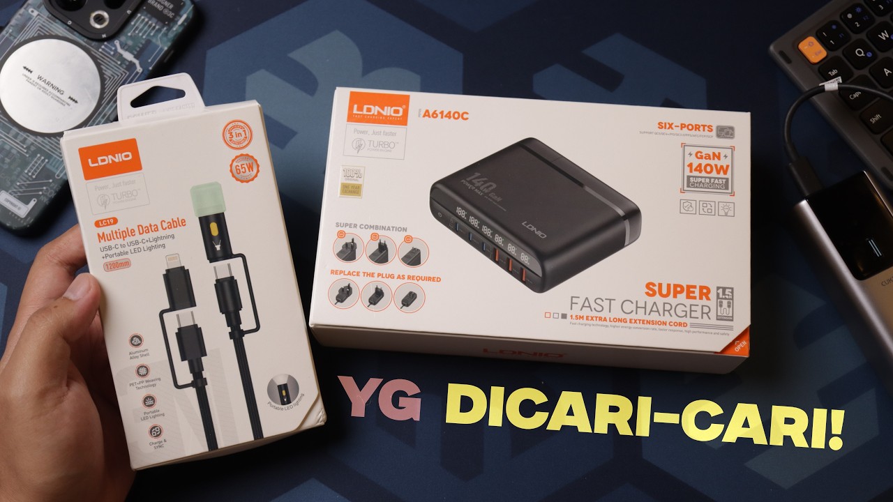 CHARGER 140W TURBO yang Saya Cari-cari!!! 💰 GA SEMAHAL CHARGER SEBELAH