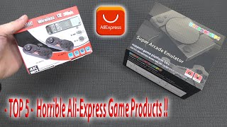 TOP 5 Most Horrible Ali-Express Game Products !! 😡