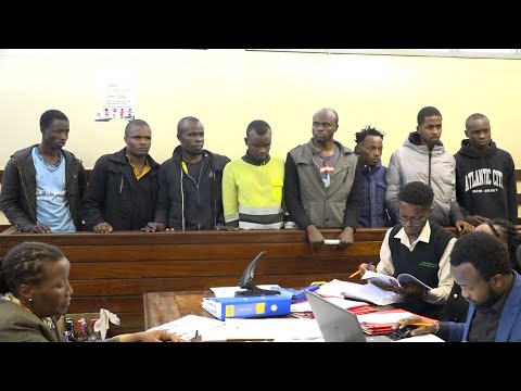8 SUSPECTED NOTORIOUS GANG IN EASTLANDS THAT WERE ARRESTED WITH FALCON GUN IN KAYOLE REMANDED