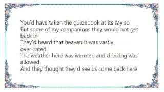 John Wesley Harding - The Celestial Shuttle Lyrics