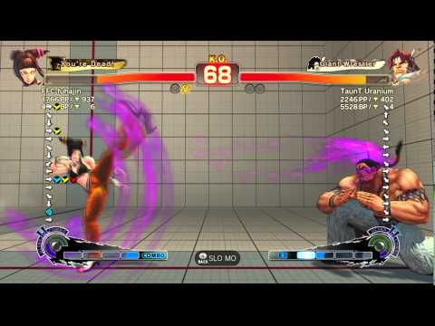 USFIV~ Juri (FFC fuhajin) vs.  T.Hawk (TaunT Uriainum) HD