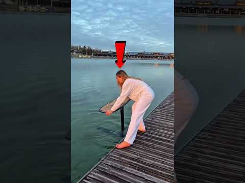 She Choose Wrong Way To Glide On Water #shorts #plane