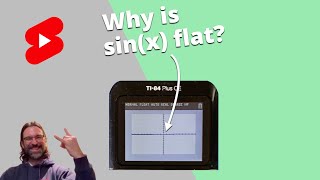 TI 84 - Trig graph isn't working - Why is my trig graph a straight line