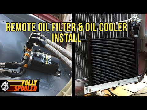 Lexus SC300 Drift Build. Ep.34 - CXRacing Oil Cooler and GReddy Oil Filter Relocation Kit Install