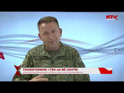 Gjen. Lejt. Rrahman Rama – Transformimi i FSK-se ne ushtri 24 10 2018