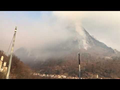 Incendio 2016 Chiavenna