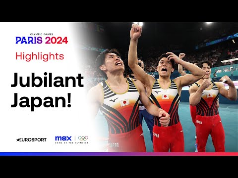 DRAMATIC ENDING! 🫨 | Japan win Gold in the Artistic Gymnastics Men's Team Final 🇯🇵 | #Paris2024