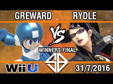 [SONIC BOOM] Greward (Megaman) Vs. Rydle (Bayonetta) SSB4 Winners Final - Top 8