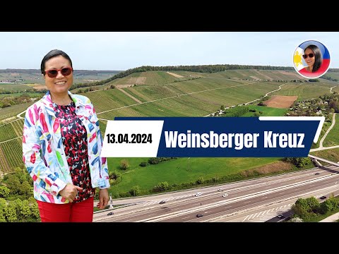 Panorama Weinsberger Kreuz Autobahn A6 A81 Heilbronn Weinsberg Erlenbach