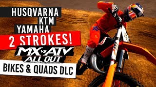 MX vs ATV All Out - New 2 Stroke & Quad DLC - YZ125/TC250/250SX