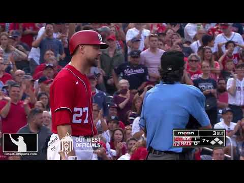 Ejection 188 - Phil Cuzzi Ejects Jordy Mercer After Nats 2B Strikes Out Against Boston