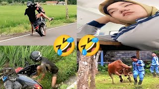 Download lagu NGAKAK GULING-GULING PART 3❗lucu-lucu❗video lucu bikin ngakak❗#lucu #ngakak ❗tahan tawa mp3
