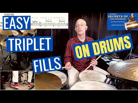Triplet Drum Fills Lesson - Secrets Of Jazz Drumming Course