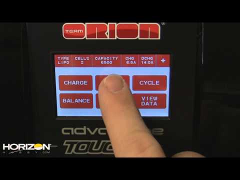 HorizonHobby.com Review - Team Orion Advantage Touch Pro Charger