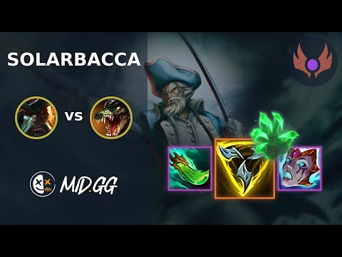 MID.GG: [ solarbacca ] Gangplank TOP vs Renekton | EUW MASTER | LOL Season 2025