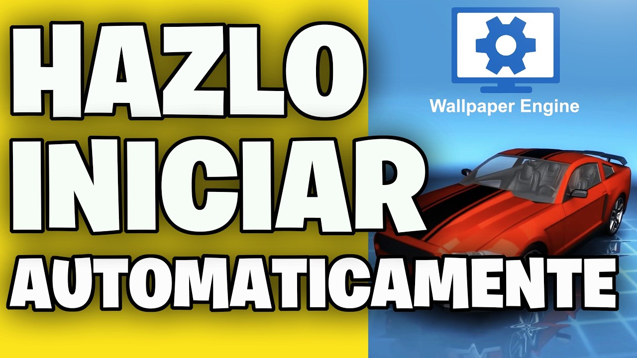 Cómo Hacer que Wallpaper Engine Inicie Automáticamente con Windows 🖥️