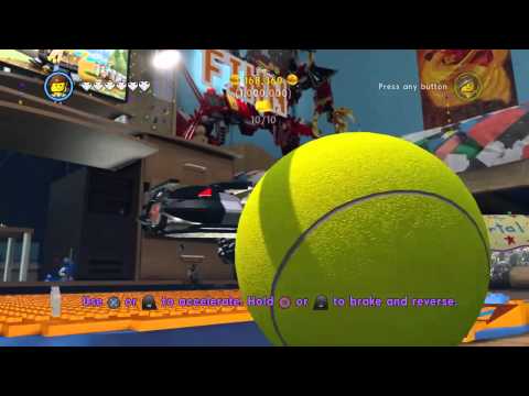 All of the Vehicles from The Lego Movie Video Game