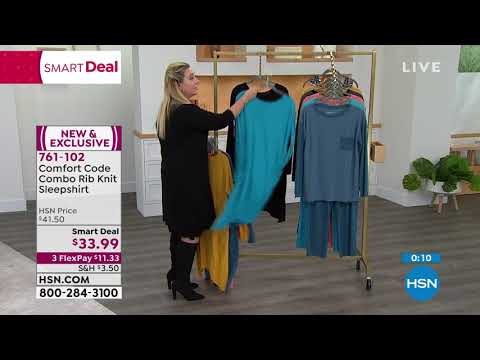 HSN | Comfort Code by Cuddl Duds 09.09.2021 - 04 PM
