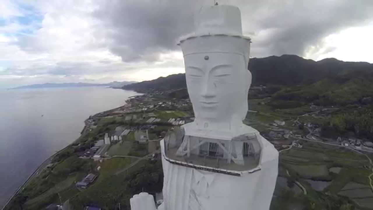 世界平和大観音像 空撮動画