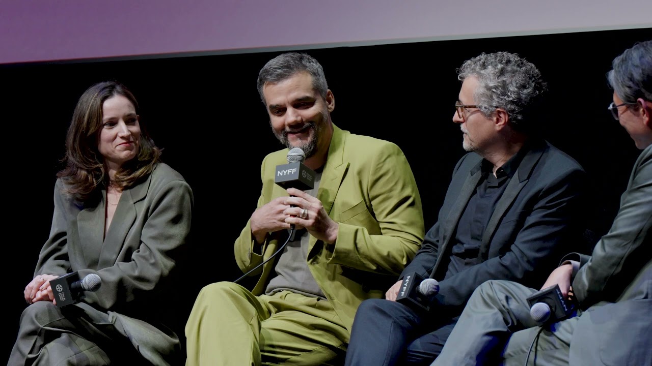 Kleber Mendonça Filho,  Wagner Moura, and Emilie Lesclaux on The Secret Agent